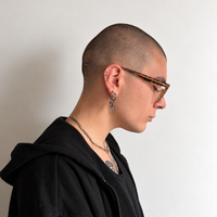 Boucles d'oreilles double chaîne Amélie