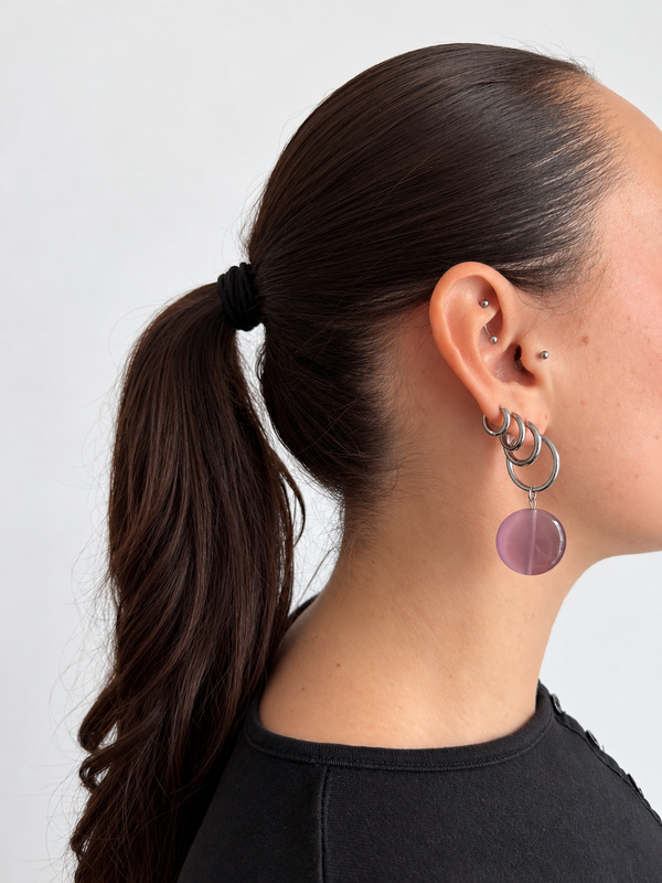 Boucles d'oreilles Fleur