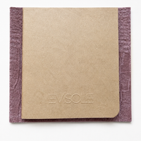 Carnet en cuir bordeaux A6