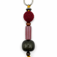 Porte-clés en perles