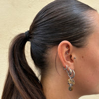 Boucles d'oreilles composition boutons